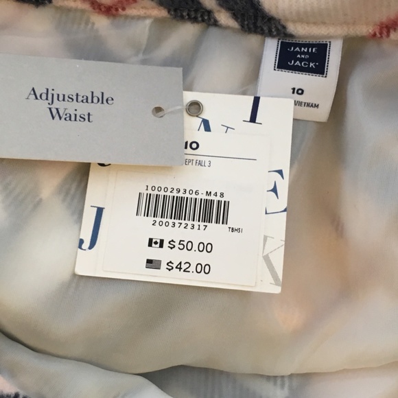 Janie and Jack Skirt NWT Size 10 - Picture 5 of 5